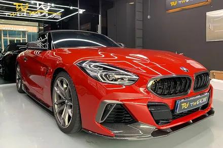 BMW Z4 M40i 포인트 부분랩핑 및 라이트필름 시공 / 안양시 동안구 관양동