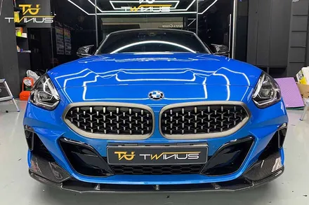 안양랩핑 BMWZ4 M40i 부분 포인트 리얼유광카본 랩핑 / 안양시 동안구 관양동