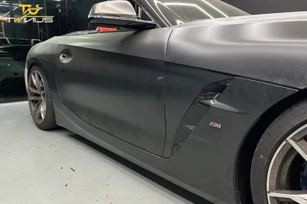 안양랩핑 BMWZ4 M40i 이노즈텍 미드나잇 퍼플 전체랩핑 / 안양시 동안구 관양동