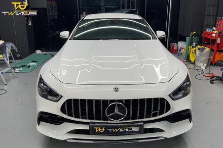 벤츠 GT43AMG 드레스업 튜닝 루프스킨 및 부분랩핑 / 안양시 동안구 관양동