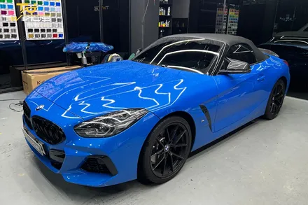 BMW Z4 M40i 프로즌그레이 랩핑 / 안양시 동안구 관양동