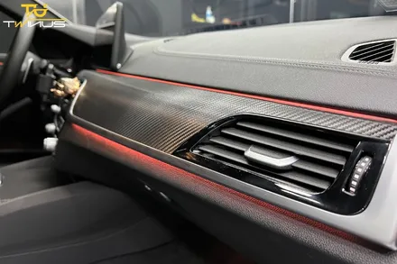 BMW520i 실내랩핑 및 루프스킨 드레스업 튜닝 / 안양시 동안구 관양동