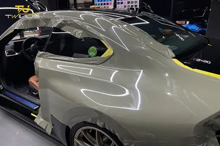 피치스 여인택 대표와 트윈어스의 만남 (BMW G87 M2) 이노즈텍 카키그린 전체랩핑 / 안양시 동안구 관양동
