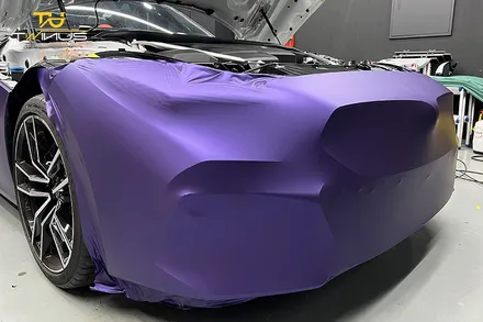 안양랩핑 BMWZ4 20i 무광퍼플메탈릭 전체랩핑 / 안양시 동안구 관양동