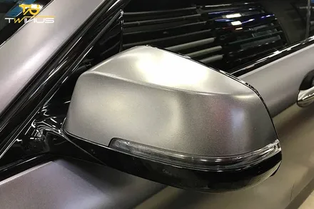 BMW550i 랩핑제거 및 사틴다크그레이 전체랩핑 / 안양시 동안구 관양동