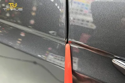 테슬라 모델X 크롬죽이기 및 전체랩핑 그리고 휠도색 / 안양시 동안구 관양동
