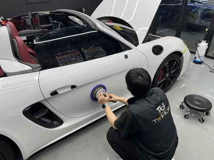 포르쉐 718 GTS 박스터, 전체를 보호막에 휘감기도록. 광명 시흥 PPF. / 안양시 동안구 관양동