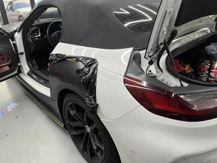 부천 랩핑 사고수리, 카메라에 담기 어려운 BMW Z4 라바오렌지 컬러! / 안양시 동안구 관양동