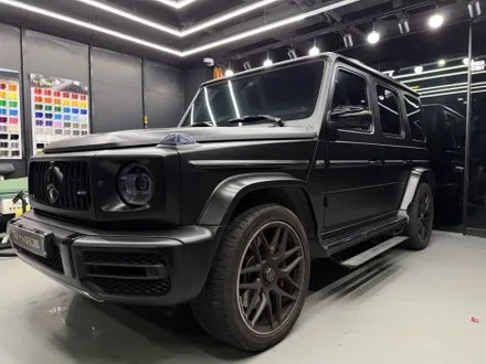 G바겐 랩핑, 사틴의 부드러움 위에 고광택의 날카로움까지! 안양 G63 AMG 랩핑. / 안양시 동안구 관양동