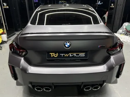 안산 랩핑, 또다시 BMW G87 M2 이번엔 사틴 다크 그레이. 절제된 우아함과 품격. / 안양시 동안구 관양동