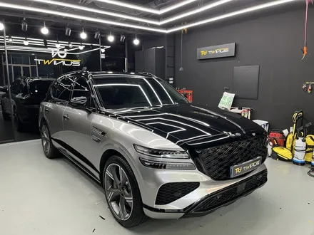 부천 랩핑, 트윈어스는 변화의 파트너예요, 제네시스 GV80 GT 실버 투톤 랩핑 시공기! / 안양시 동안구 관양동
