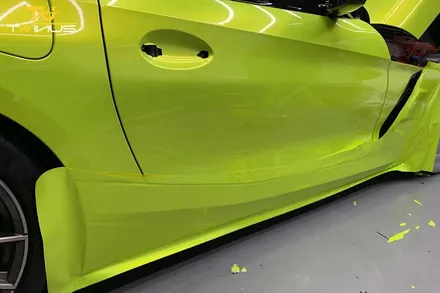 BMW G29 Z4 M40i 택랩 Acid Lime 전체랩핑 / 안양시 동안구 관양동