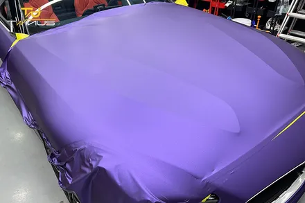 안양랩핑 BMWZ4 20i 무광퍼플메탈릭 전체랩핑 / 안양시 동안구 관양동