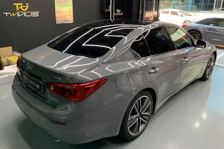 인피니티 Q50S 시멘트 공구리 랩핑 에이버리락그레이 전체카스킨 / 안양시 동안구 관양동