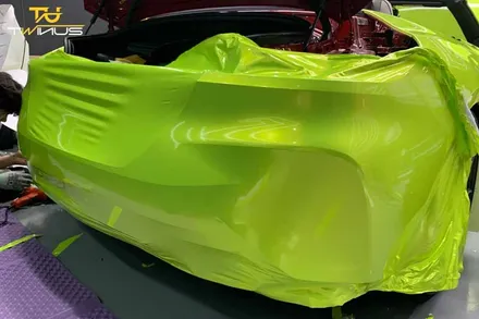 BMW G29 Z4 M40i 택랩 Acid Lime 전체랩핑 / 안양시 동안구 관양동