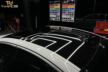BMW520i 실내랩핑 및 루프스킨 드레스업 튜닝 / 안양시 동안구 관양동