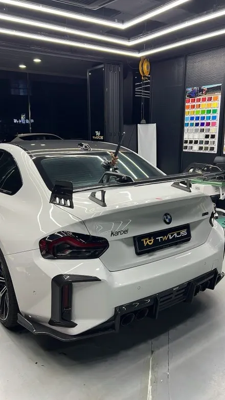 자동차 데칼 광고 랩핑, BMW M2에 새겨진 슈넬 그리고 카벨! / 안양시 동안구 관양동