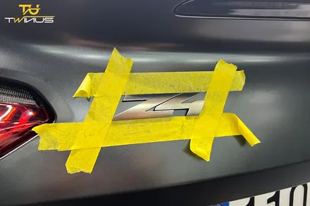 BMW Z4 M40i 부분 PPF 및 사틴블랙 락그레이 전체랩핑 / 안양시 동안구 관양동