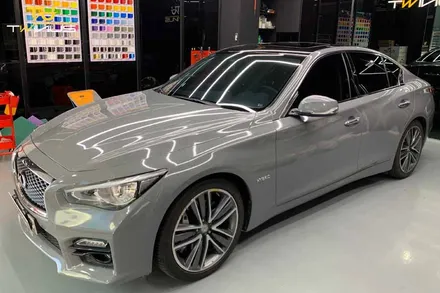 인피니티 Q50S 시멘트 공구리 랩핑 에이버리락그레이 전체카스킨 / 안양시 동안구 관양동