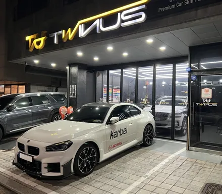 자동차 데칼 광고 랩핑, BMW M2에 새겨진 슈넬 그리고 카벨! / 안양시 동안구 관양동