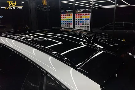 BMWX6 M50i 크롬죽이기 랩핑 및 블랙PPF 루프스킨 / 안양시 동안구 관양동