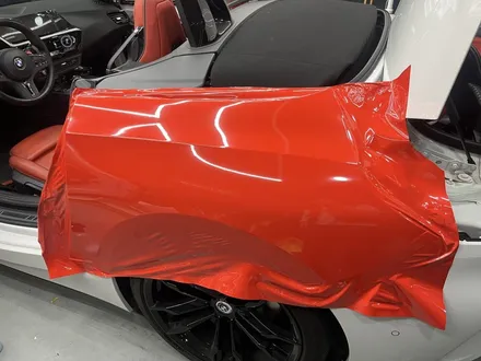 부천 랩핑 사고수리, 카메라에 담기 어려운 BMW Z4 라바오렌지 컬러! / 안양시 동안구 관양동