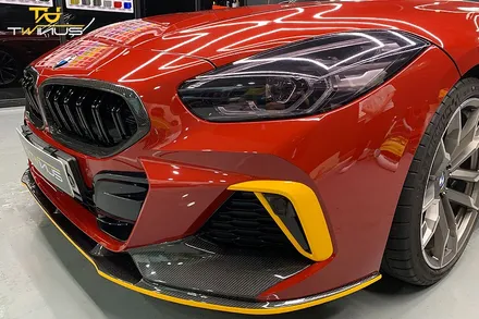 BMW Z4 M40i 포인트 부분랩핑 및 라이트필름 시공 / 안양시 동안구 관양동