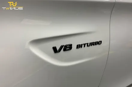 벤츠 C63AMG 크롬죽이기 랩핑 및 엠블럼 도색 / 안양시 동안구 관양동