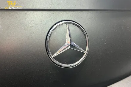 벤츠 C63 S AMG 포인트랩핑 및 크롬죽이기 엠블럼 도색 / 안양시 동안구 관양동