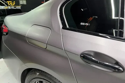 BMW520i 사틴다크그레이 전체랩핑 / 안양시 동안구 관양동