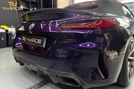 안양랩핑 BMWZ4 M40i 이노즈텍 미드나잇 퍼플 전체랩핑 / 안양시 동안구 관양동