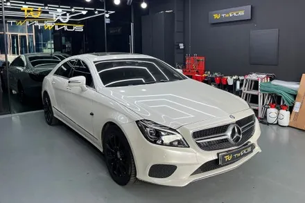 안양랩핑 벤츠 CLS250d 크레용 전체랩핑 / 안양시 동안구 관양동