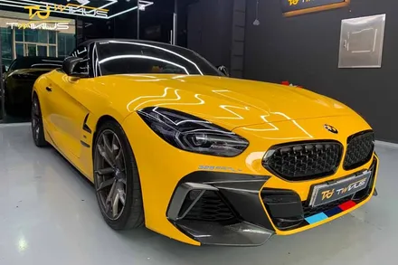 BMW G29 Z4 M40i 택랩 Acid Lime 전체랩핑 / 안양시 동안구 관양동