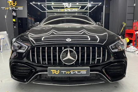 안양랩핑 벤츠AMG GT 63 S 시멘트 크레용 전체랩핑 / 안양시 동안구 관양동