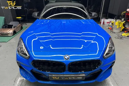 BMW Z4 M40i 프로즌그레이 랩핑 / 안양시 동안구 관양동