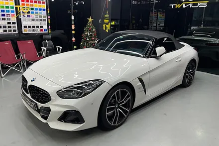 안양랩핑 BMWZ4 20i 무광퍼플메탈릭 전체랩핑 / 안양시 동안구 관양동