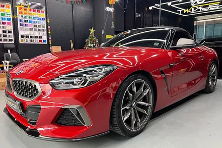 과천랩핑 BMWZ4 M40i 3M Matte Slate Blue 전체랩핑 / 안양시 동안구 관양동