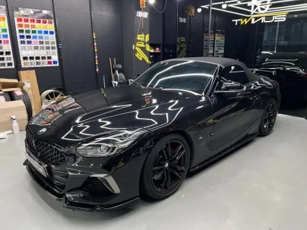 안양 랩핑, BMW G29 Z4 시공 성지인 이유. 에이버리 사틴 블랙락그레이 메탈릭 인스톨 사례. / 안양시 동안구 관양동