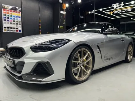 안산 랩핑, 무광에서 고광택으로. BMW Z4 밀레니엄 제이드. / 안양시 동안구 관양동