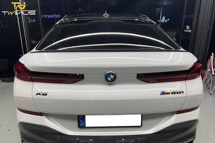 BMWX6 M50i 크롬죽이기 랩핑 및 블랙PPF 루프스킨 / 안양시 동안구 관양동