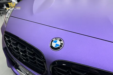 안양랩핑 BMWZ4 20i 무광퍼플메탈릭 전체랩핑 / 안양시 동안구 관양동