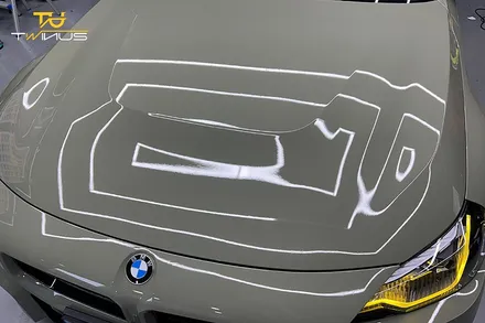 피치스 여인택 대표와 트윈어스의 만남 (BMW G87 M2) 이노즈텍 카키그린 전체랩핑 / 안양시 동안구 관양동