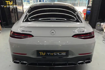 안양랩핑 벤츠AMG GT 63 S 시멘트 크레용 전체랩핑 / 안양시 동안구 관양동