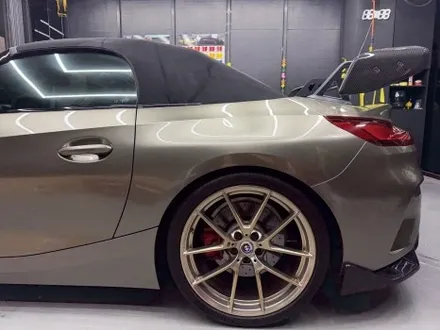 안산 랩핑, 무광에서 고광택으로. BMW Z4 밀레니엄 제이드. / 안양시 동안구 관양동