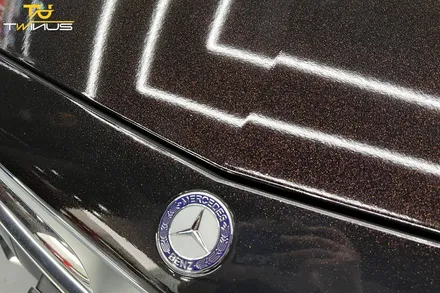 안양랩핑 벤츠 CLS400 3M 엠버블랙 전체랩핑 / 안양시 동안구 관양동