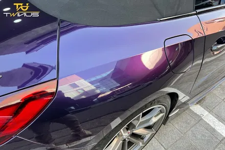 안양랩핑 BMWZ4 M40i 이노즈텍 미드나잇 퍼플 전체랩핑 / 안양시 동안구 관양동