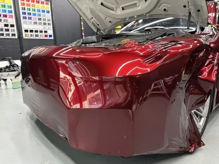 안산 랩핑, BMW G87 M2 사고 보험수리로서 전체 시공. 뱀파이어 레드! / 안양시 동안구 관양동