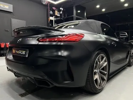 동탄 랩핑, BMW Z4 M40i을 사틴 블랙으로 만난다면 이런 느낌이에요. / 안양시 동안구 관양동