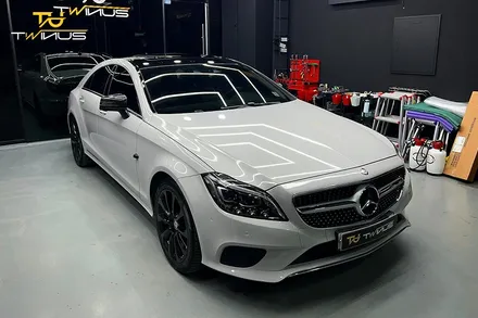 안양랩핑 벤츠 CLS250d 크레용 전체랩핑 / 안양시 동안구 관양동