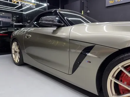 안산 랩핑, 무광에서 고광택으로. BMW Z4 밀레니엄 제이드. / 안양시 동안구 관양동
